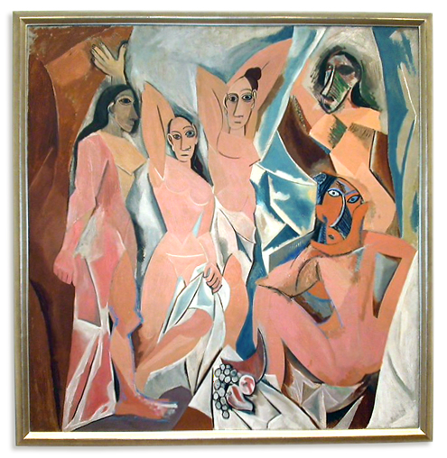 Picasso, Les Demoiselles d'Avignon, 1907