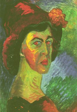 Marianne von Werefkin,  Self-portrait (1910)