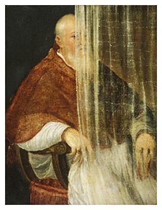 TITIAN - Tiziano Vecellio  (1508-1576), Portrait of Cardinal Filippo Archinto, 1558