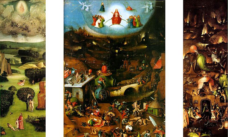 Hieronymus Bosch, The Last Judgement, ca.1504-08