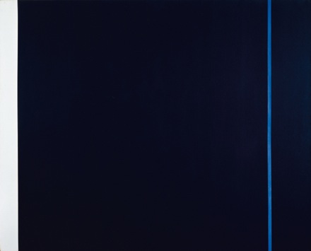 Barnett Newman Midnight Blue