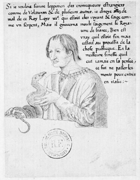 467px-Portrait_de_Louis_XI_d'après_Jean_Fouquet