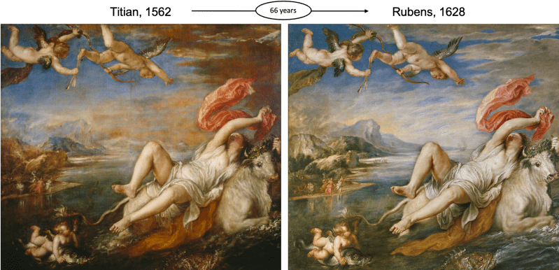 Rubens vs Titian