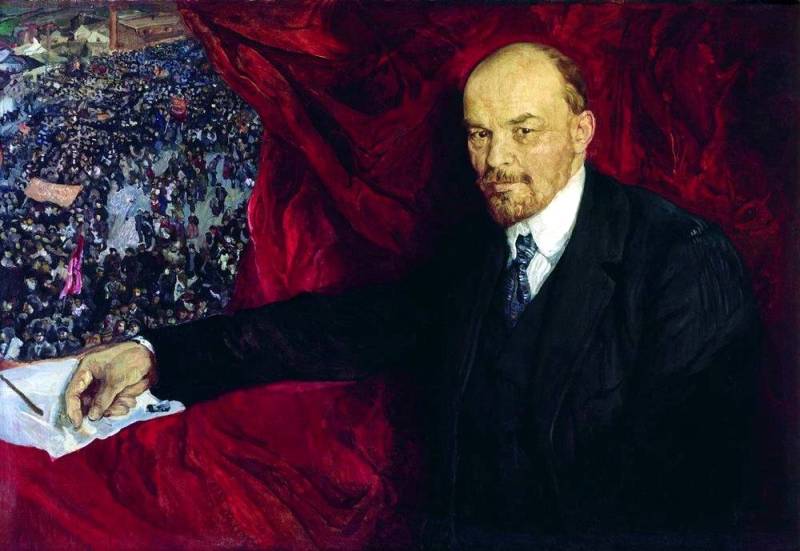 Lenin_and_manifistation_by_Isaak_Brodsky_(1919,_GIM)